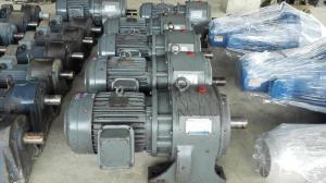 มอเตอร์เกียร์ทด TECO GEAR MOTOR ขนาด 7.5 HP อัตราทด 1 : 30 (50 RPM) 380V สภาพสวยสดใหม่เข้ามา 6 ตัว
